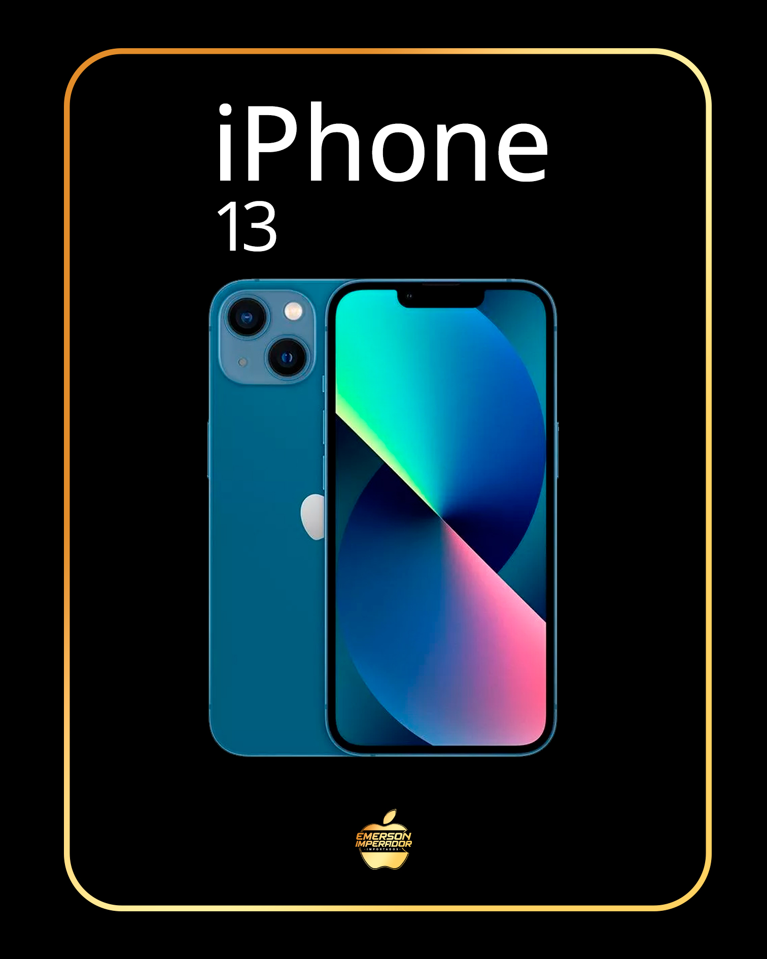 13 azul
