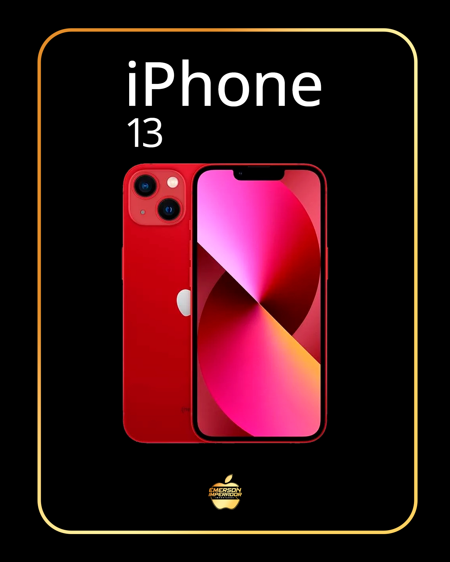 13 vermelho