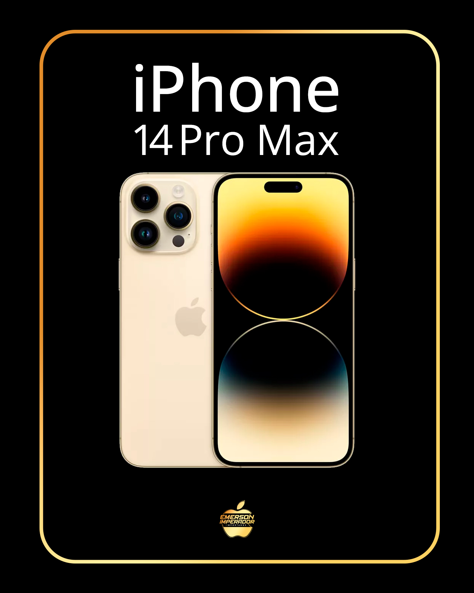14 max dourado