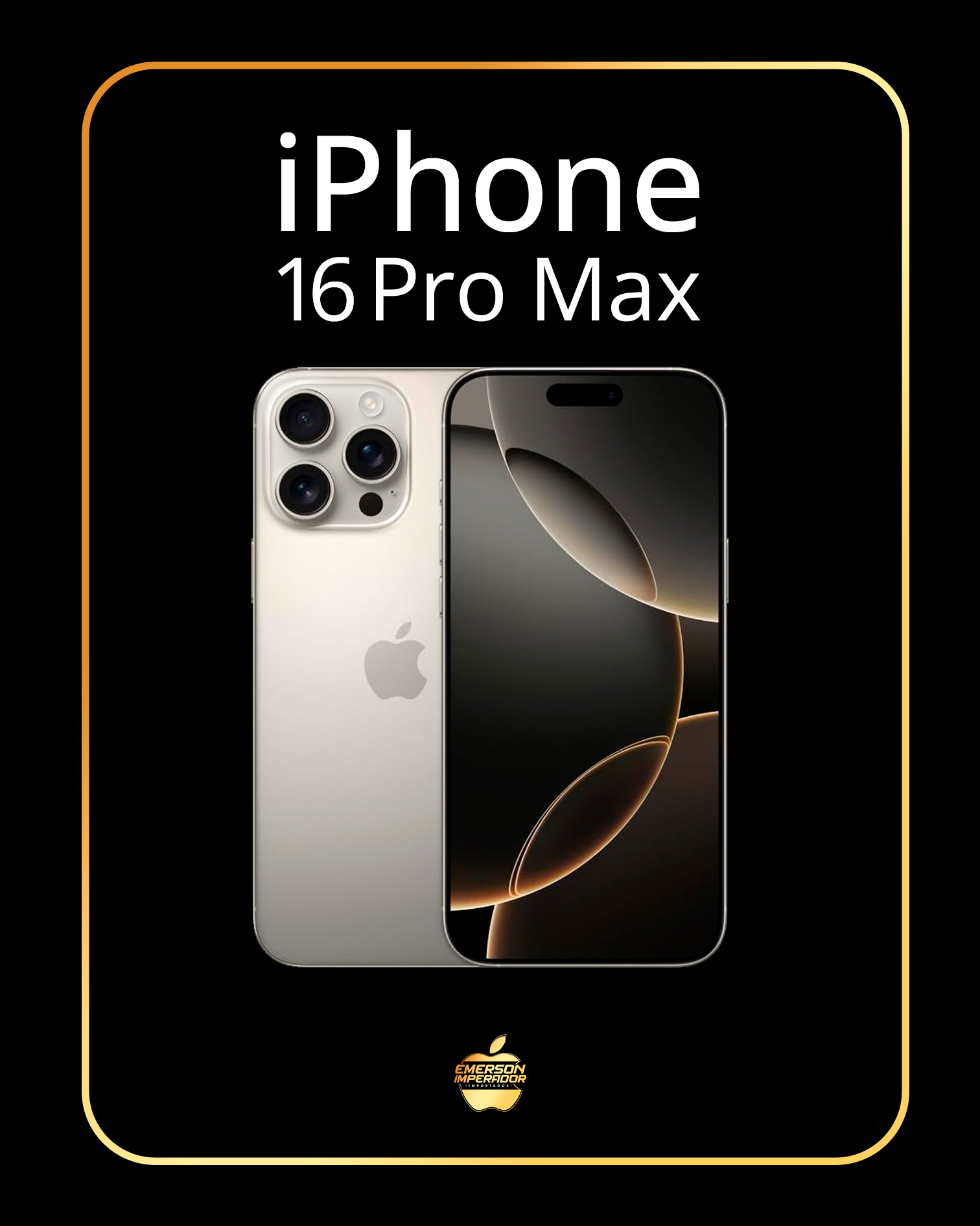 16 max titânio natural