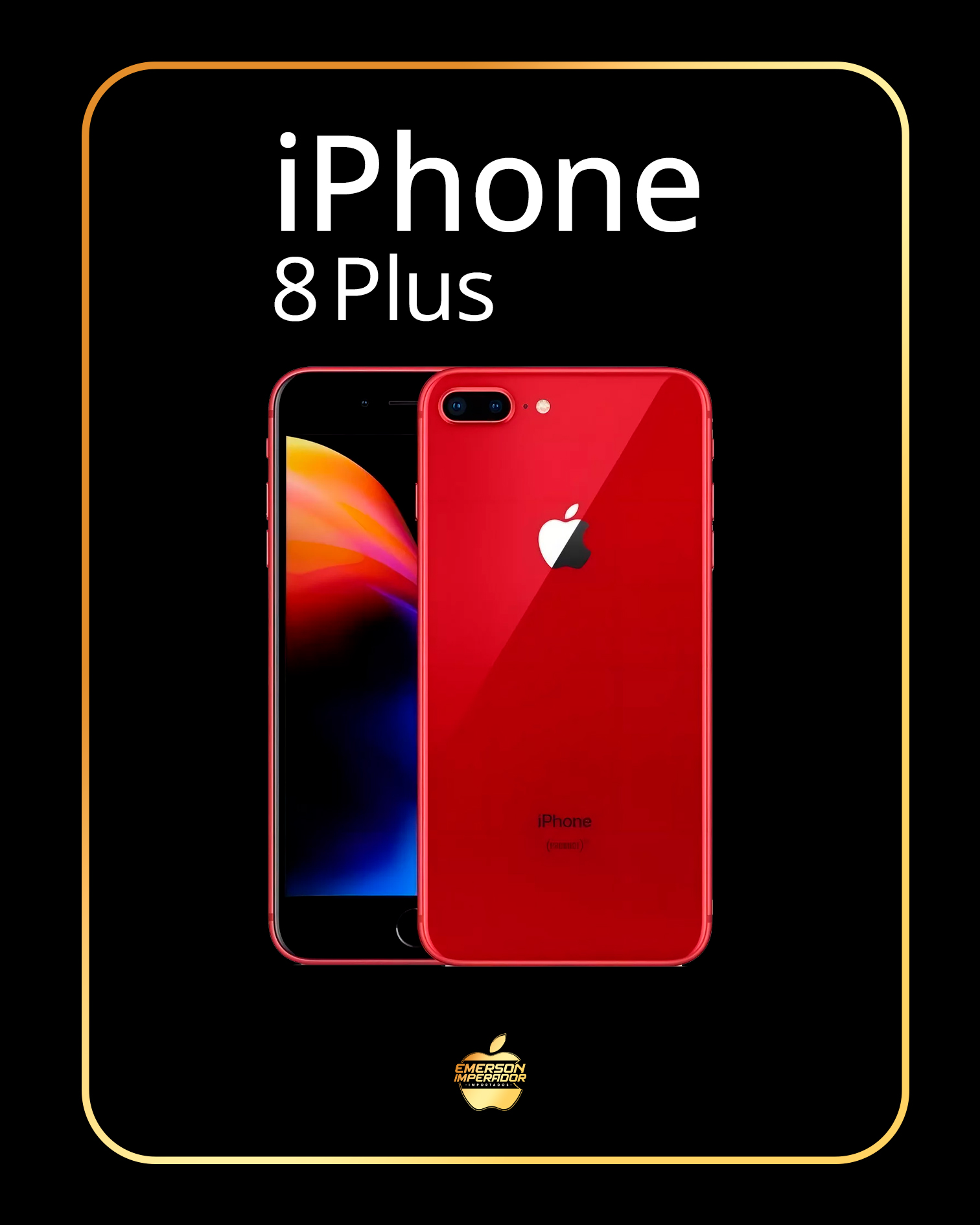 8 plus vermelho