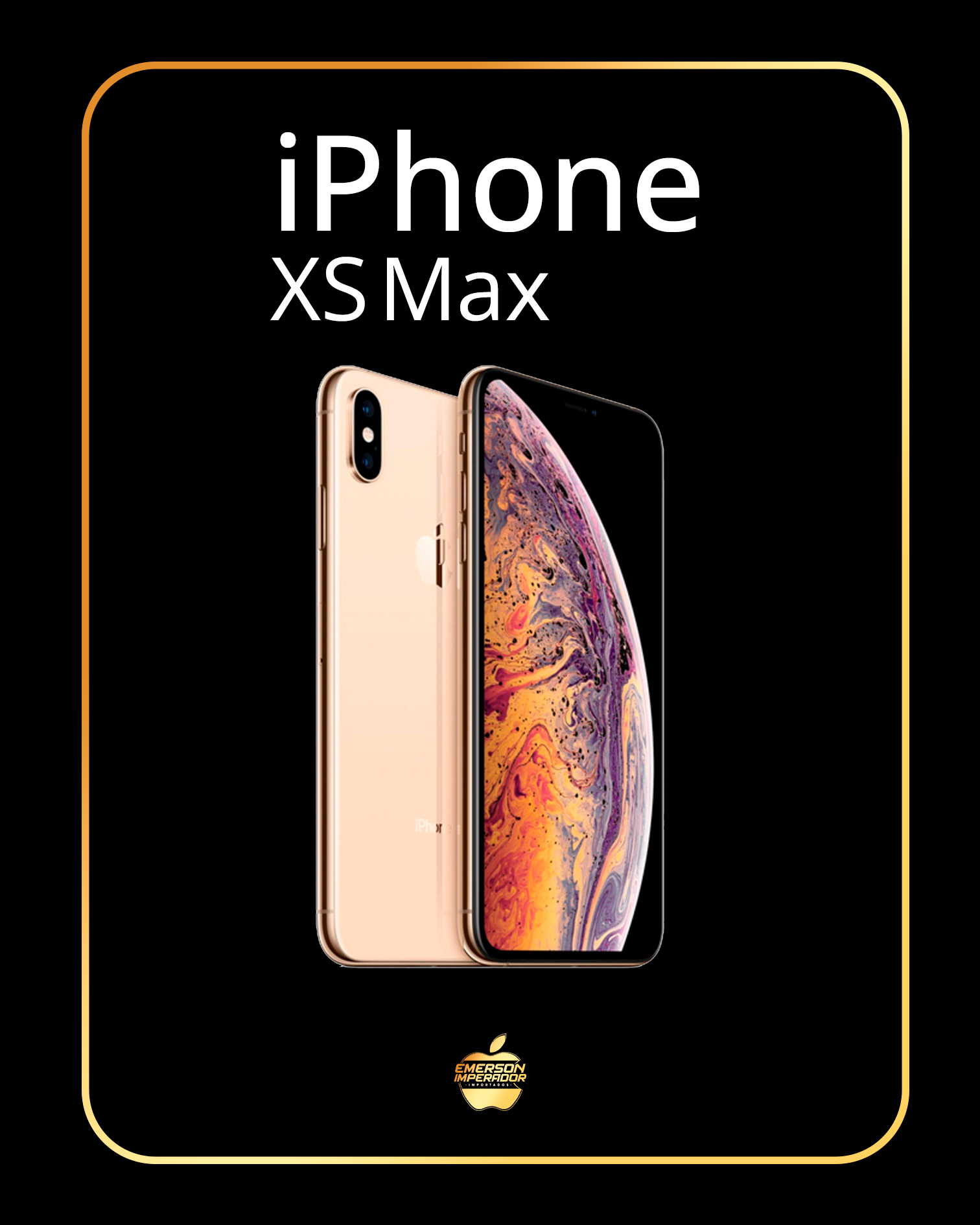 xs max dourado