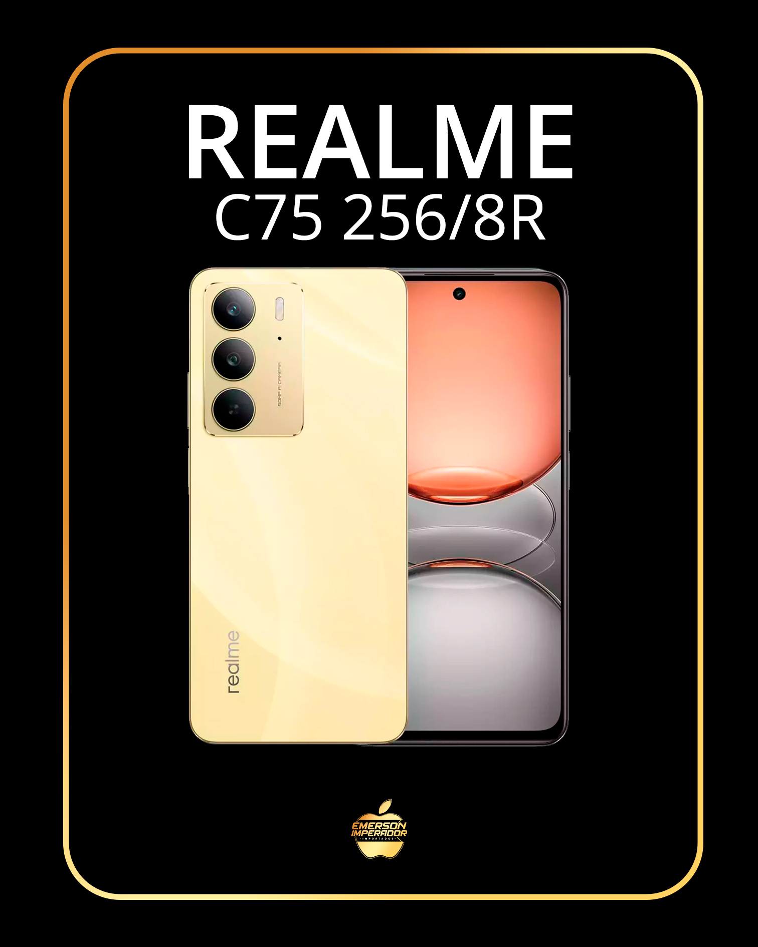 c75 dourado